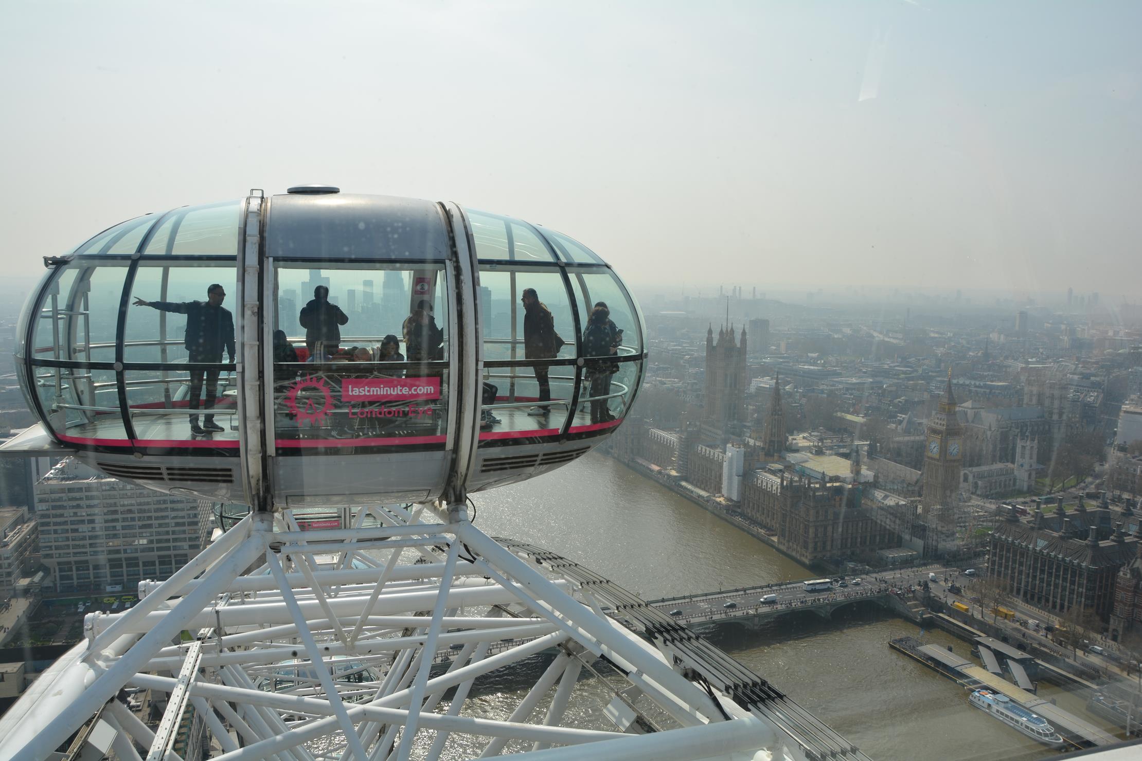 Read more about the article Στο London Eye του Λονδίνου.<br>Το “μάτι” της πόλης από ψηλά!