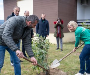 Μια «πράσινη» πρωτοβουλία από τη ΜΑΚΒΕΛ – EURIMAC<br>Δενδροφύτευση στη Δοϊράνη για το περιβάλλον!